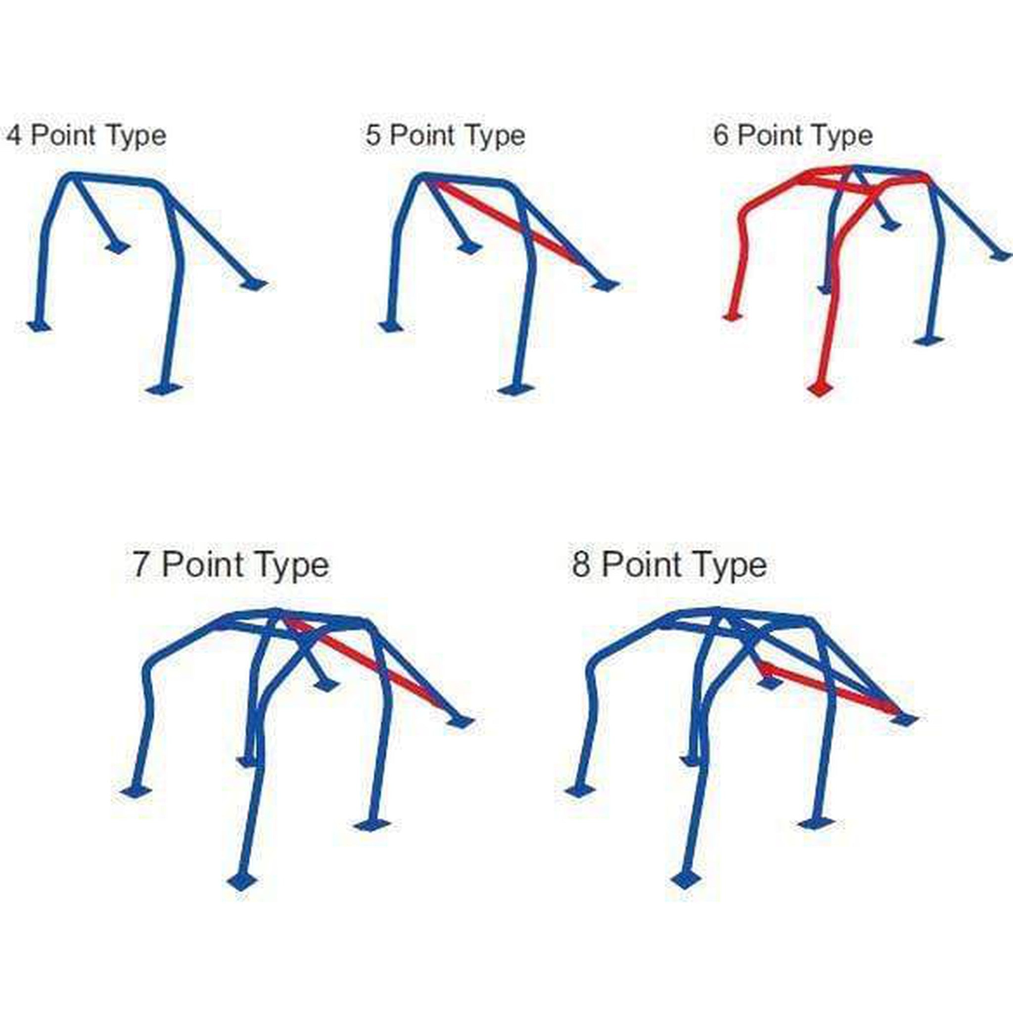 Cusco 6-point 'Dash Escape' Roll Cage Nissan 350Z 2003-2009