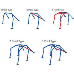 Cusco 6-point 'Dash Escape' Roll Cage Nissan 350Z 2003-2009