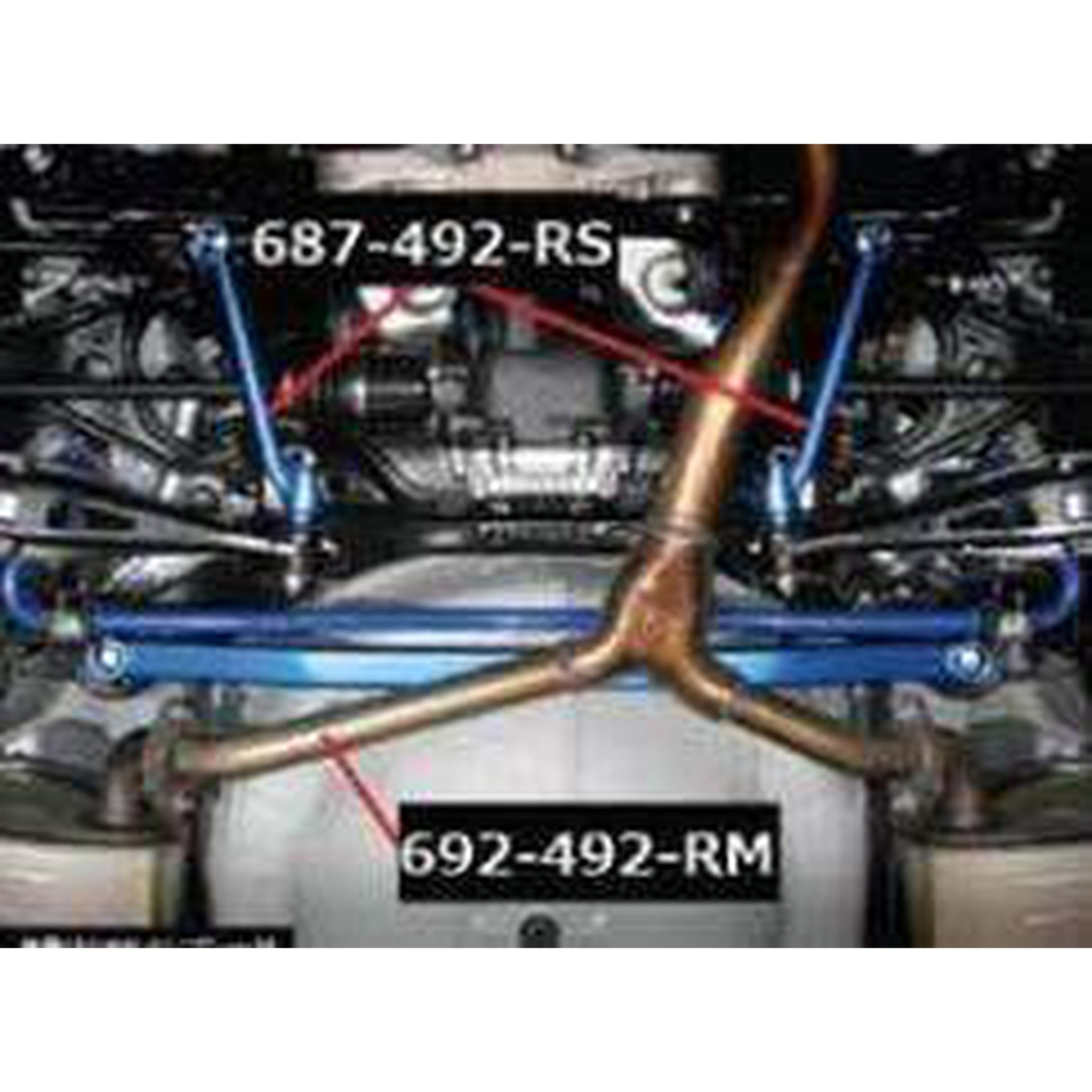 Cusco Powerbrace Rear Member Side Subaru WRX / STI 2008-2021 / Legacy GT 2010-2012 / XV Crosstrek 2013-2017