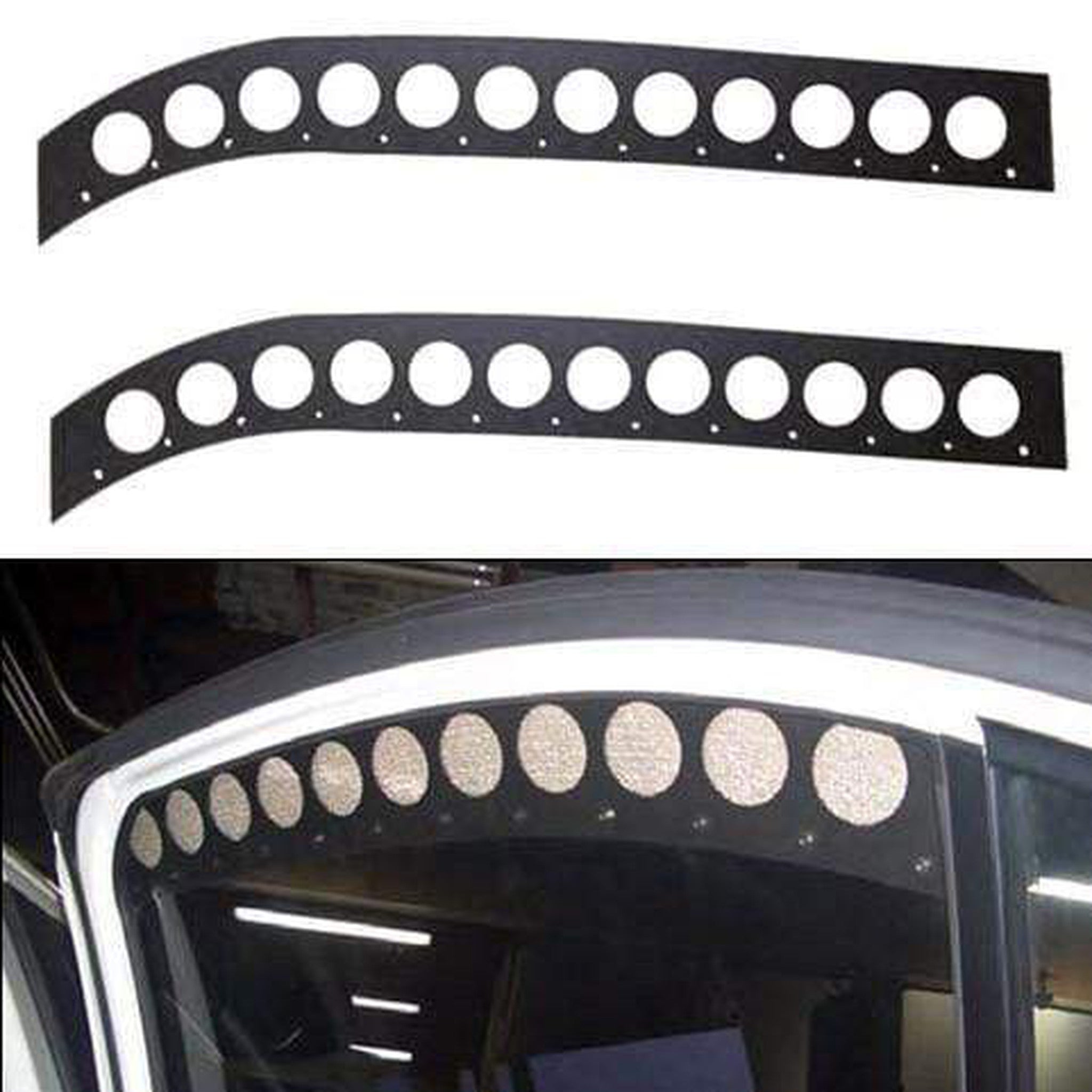 Cusco Rear Window Ventilation Panels Mitsubishi Evolution X 2008-2015