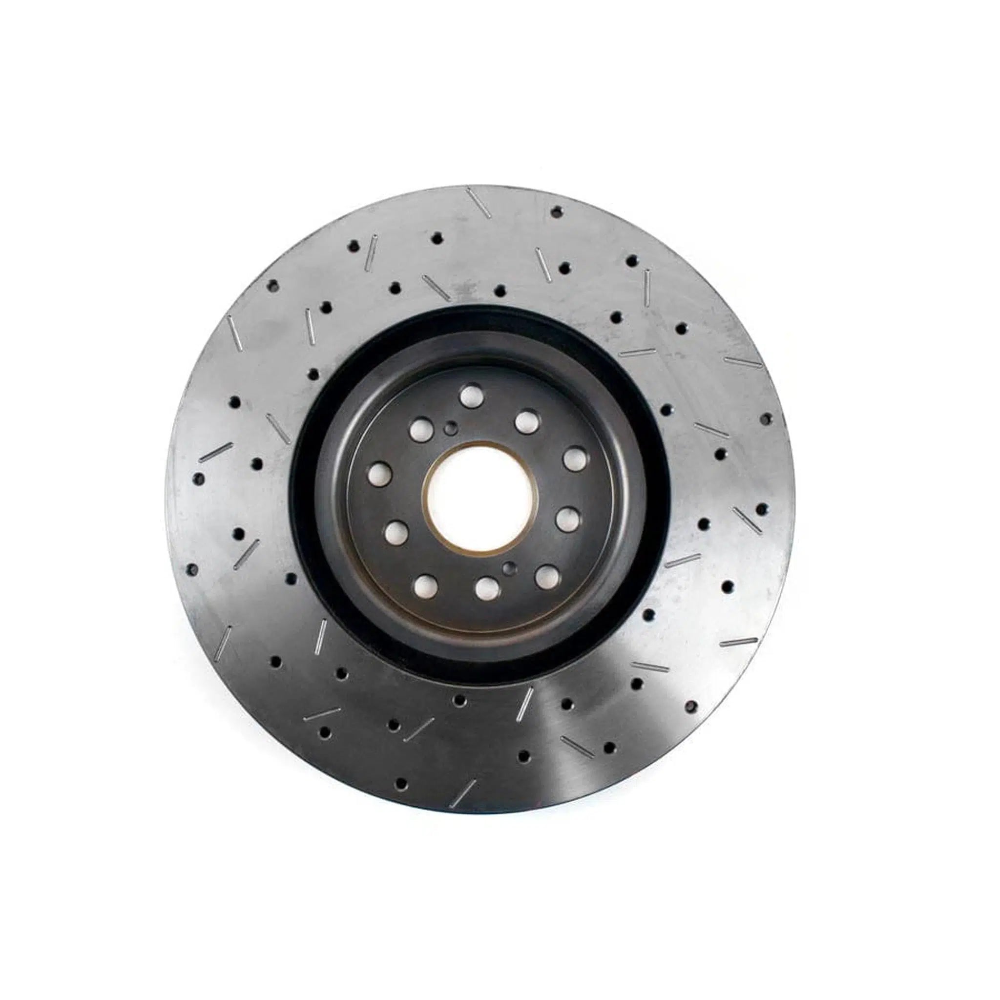 DBA 4000 T3 Series Front Drilled & Slotted Rotor Subaru STI 2004-2017 / WRX 2008-2014 | 4654XS-10