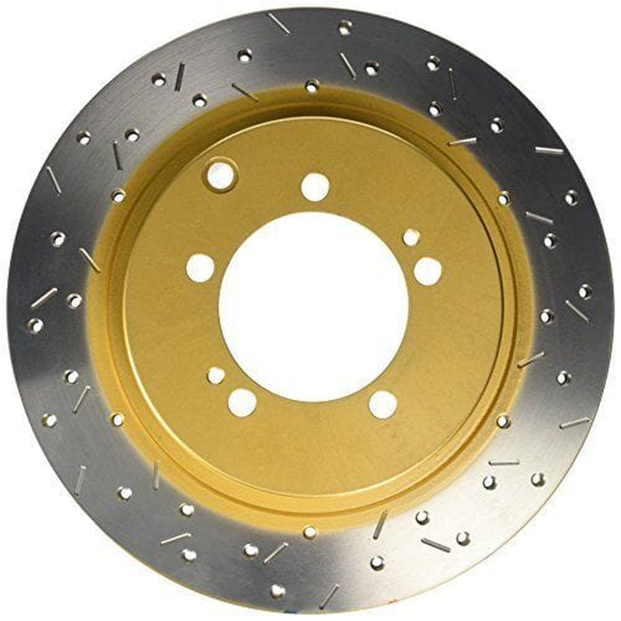 DBA 4000 T3 Series Rear Drilled & Slotted Rotor Mitsubishi EVO 8 + 9 2003-2006 | 4419XS
