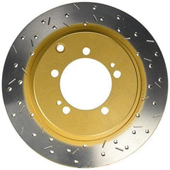 DBA 4000 T3 Series Rear Drilled & Slotted Rotor Mitsubishi EVO 8 + 9 2003-2006 | 4419XS