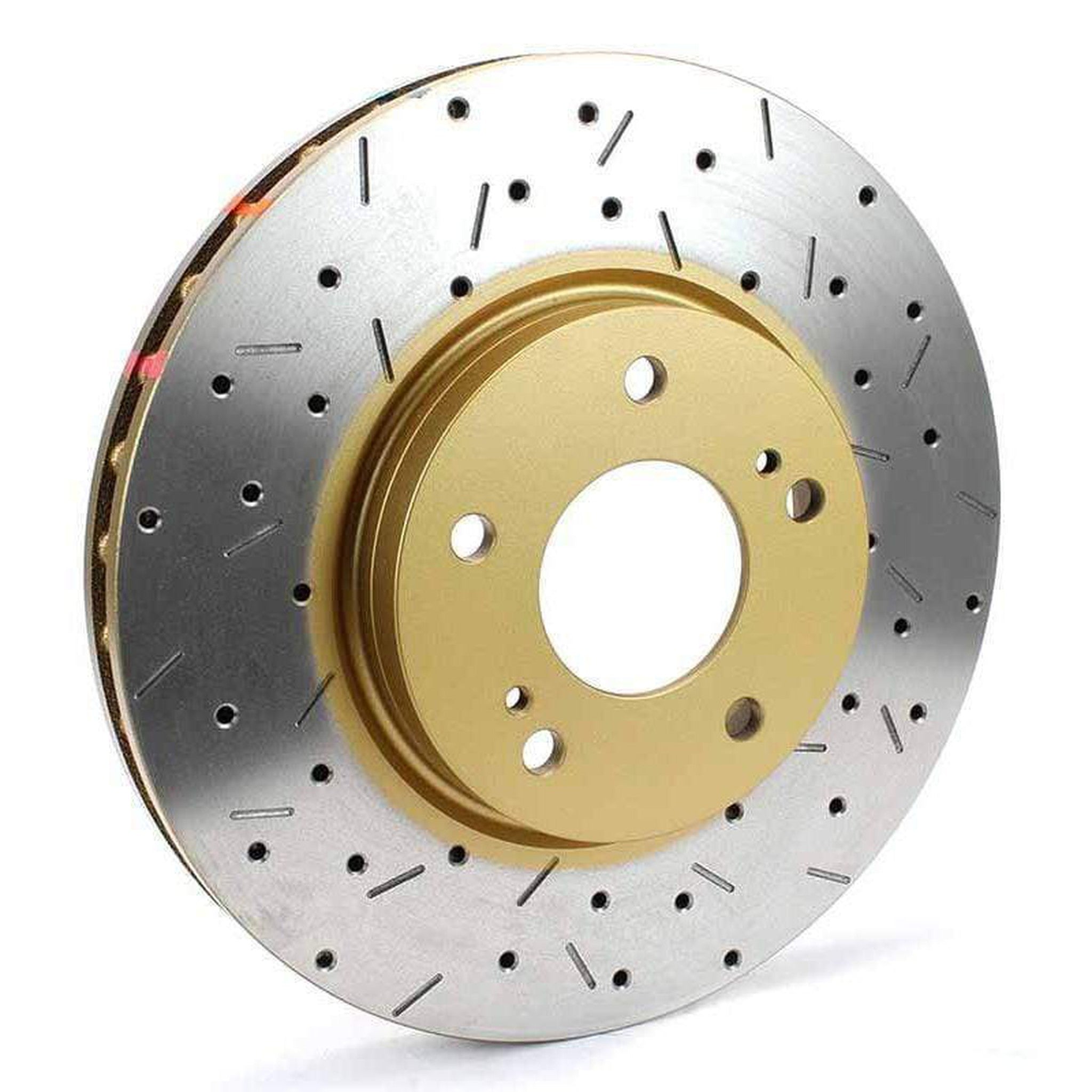 DBA 4000 T3 Series Rear Drilled & Slotted Rotor Mitsubishi EVO X 2008-2015 | 42225XS