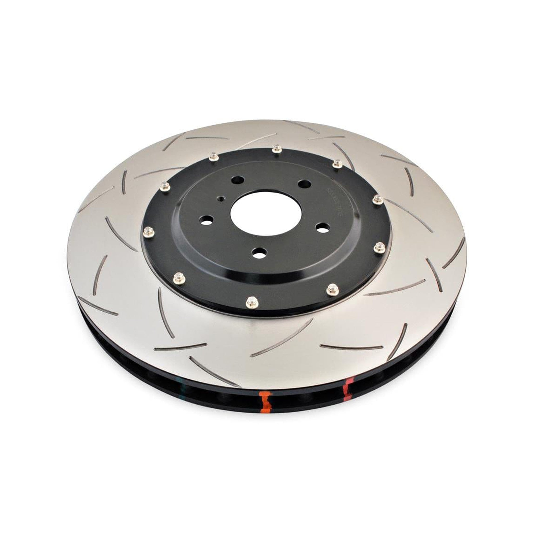 DBA 5000 Series Front Slotted Rotor w/ Black Hats 2009-2011 Nissan GTR | 52320BLKS