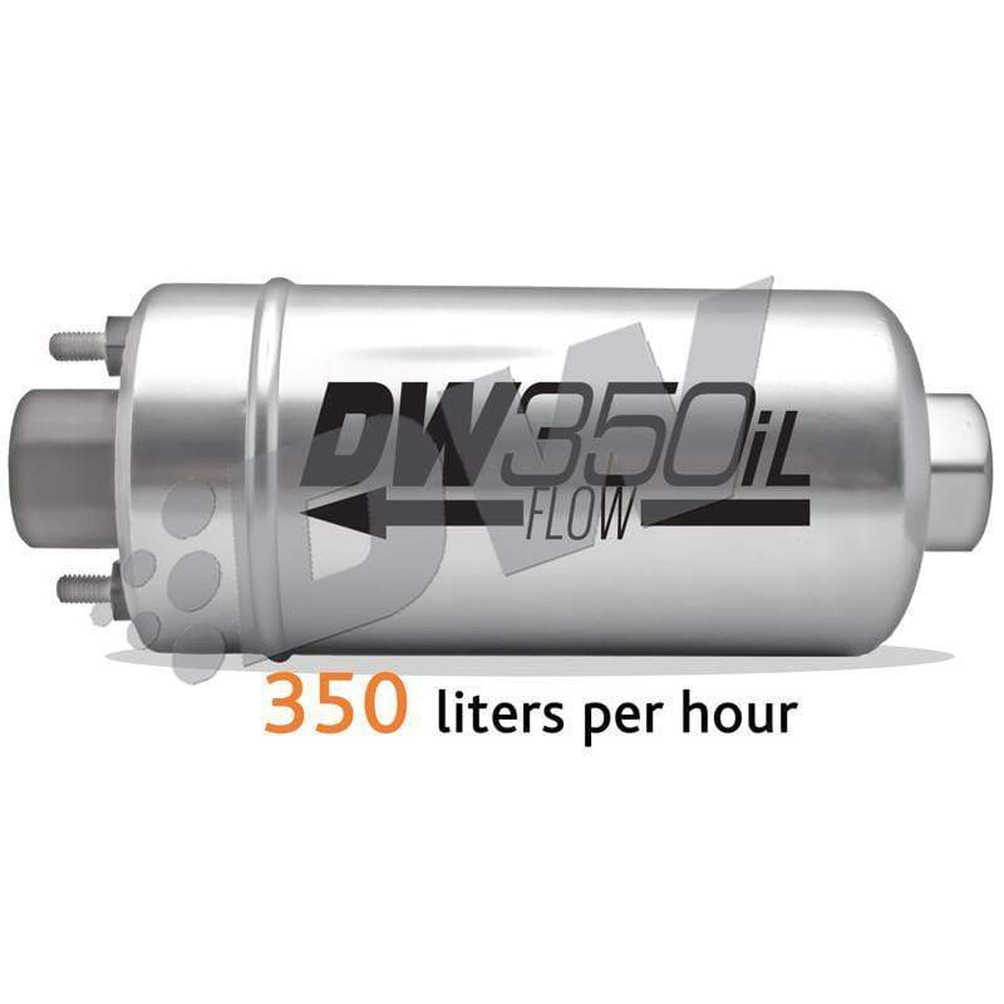 DeatschWerks DW350iL In-Line External Fuel Pump (No Bracket)