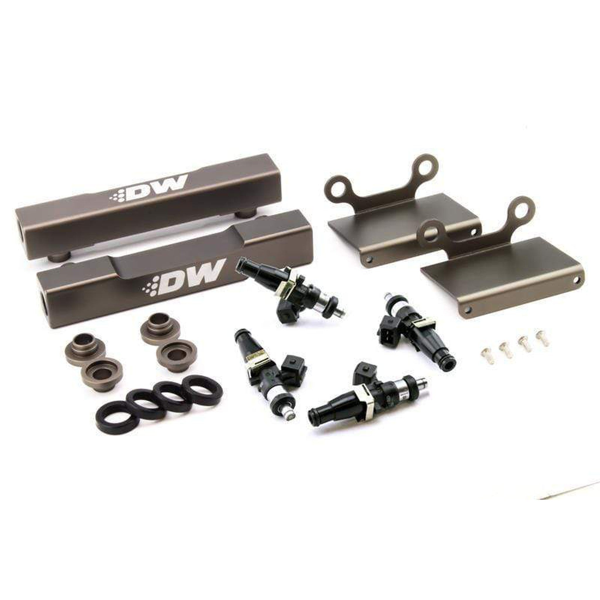 DeatschWerks Side Feed to Top Feed Fuel Rail Conv Kit w/ 1500cc Injectors STI 2004-2006 / Legacy GT 2005-2006