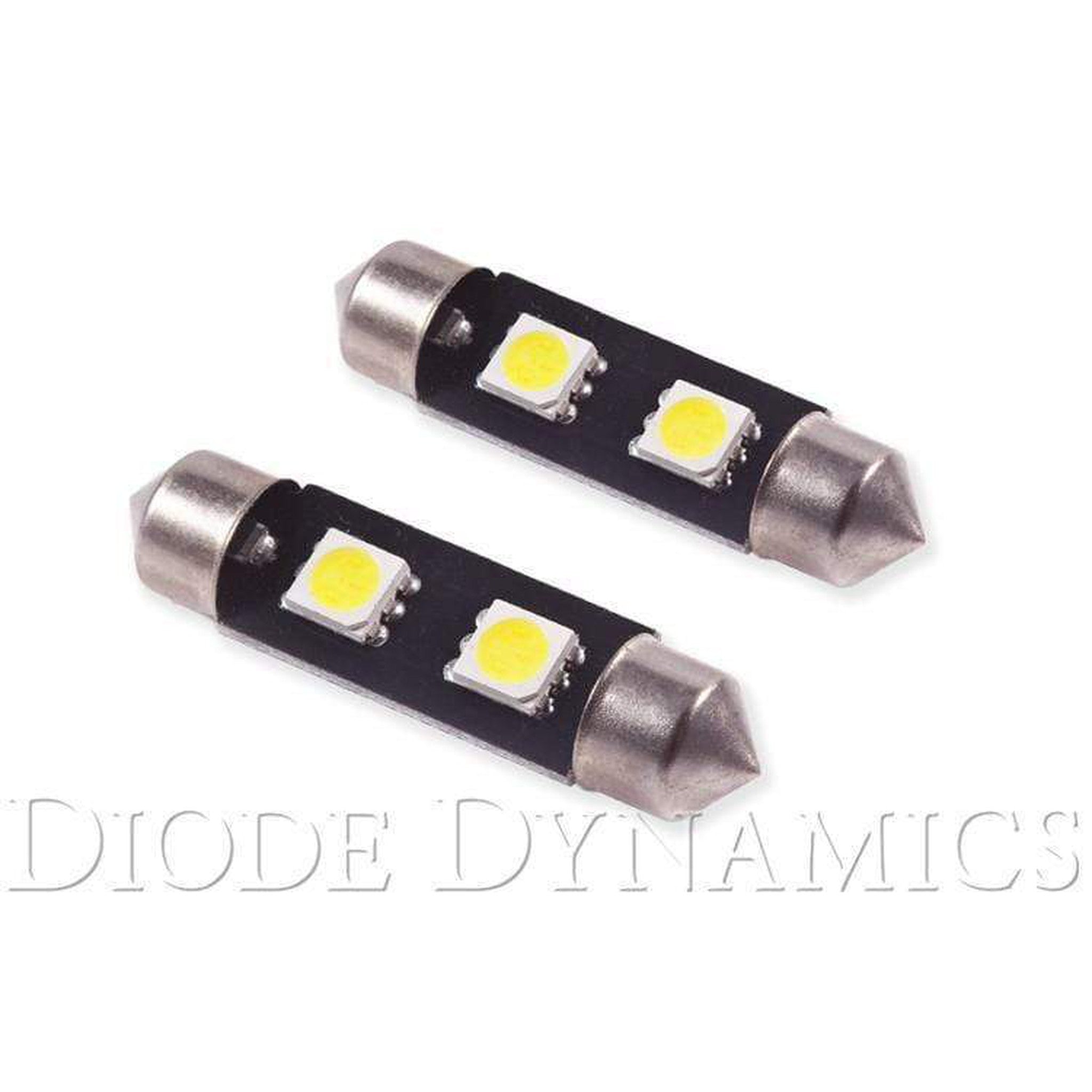 Diode Dynamics 39mm SMF2 LED Bulb Red Pair – Import Image Racing