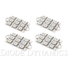 Diode Dynamics 44mm SML9 LED Bulb Blue Set of 4