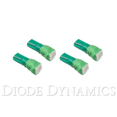 Diode Dynamics 74 SMD1 LED Green Set of 4