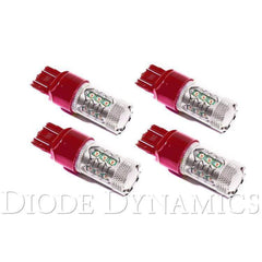Diode Dynamics 7443 LED Bulb XP80 LED Red Set of 4