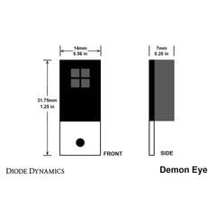 Diode Dynamics Pro-Series Multicolor Demon Eyes Set
