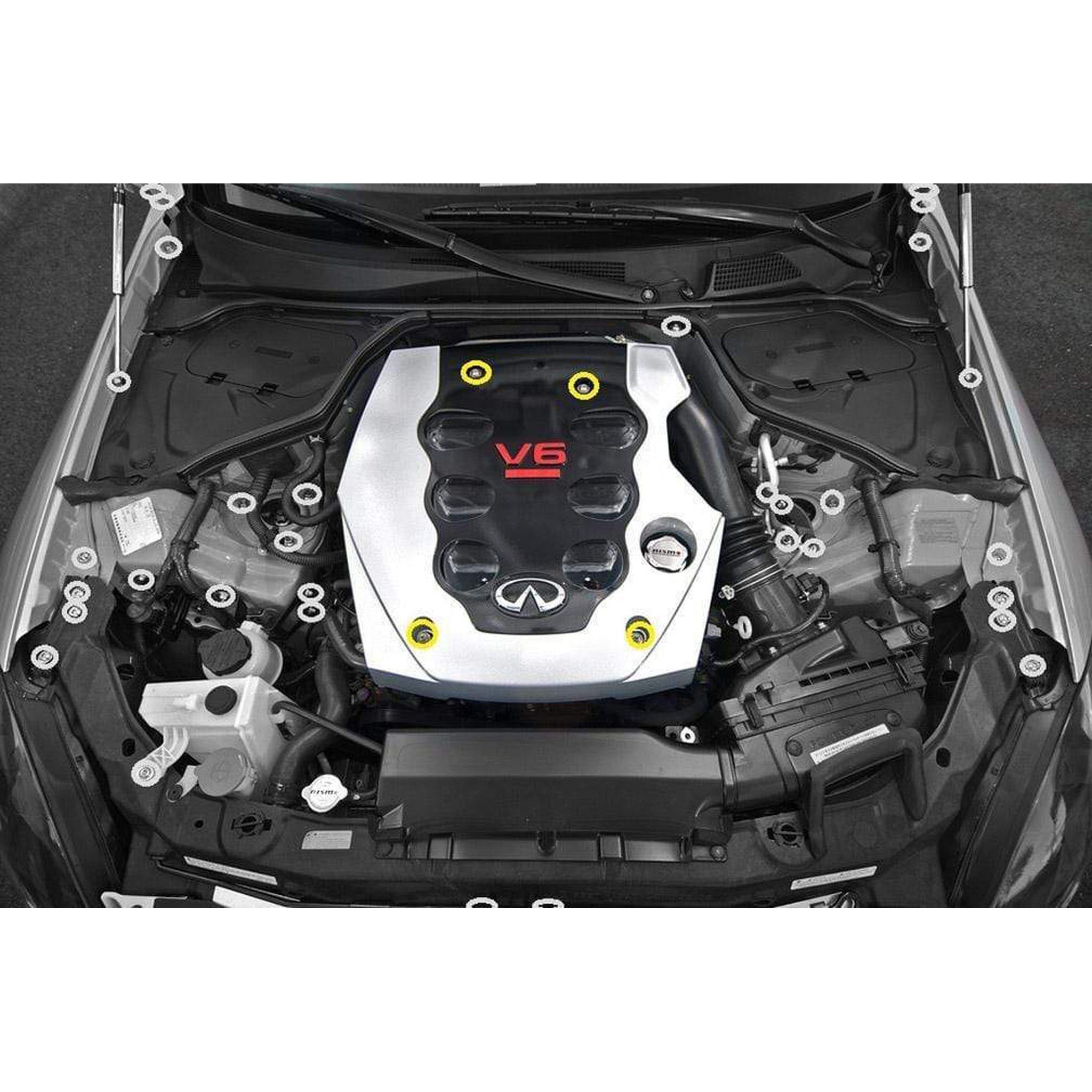 Dress Up Bolts Infiniti G35 Coupe and Sedan (2003-2007) V35 Titanium Engine Kit