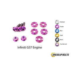 Dress Up Bolts Infiniti G37 Coupe and Sedan (2008-2013) V36 Titanium Engine Kit