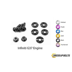 Dress Up Bolts Infiniti G37 Coupe and Sedan (2008-2013) V36 Titanium Engine Kit