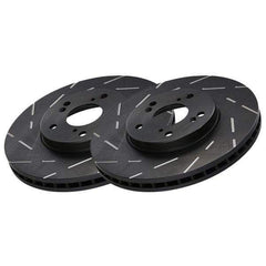 EBC Ultimax Slotted Rotors Rear Nissan 350Z 2003-2009 / Infiniti G35 2003-2004 w/ Brembo