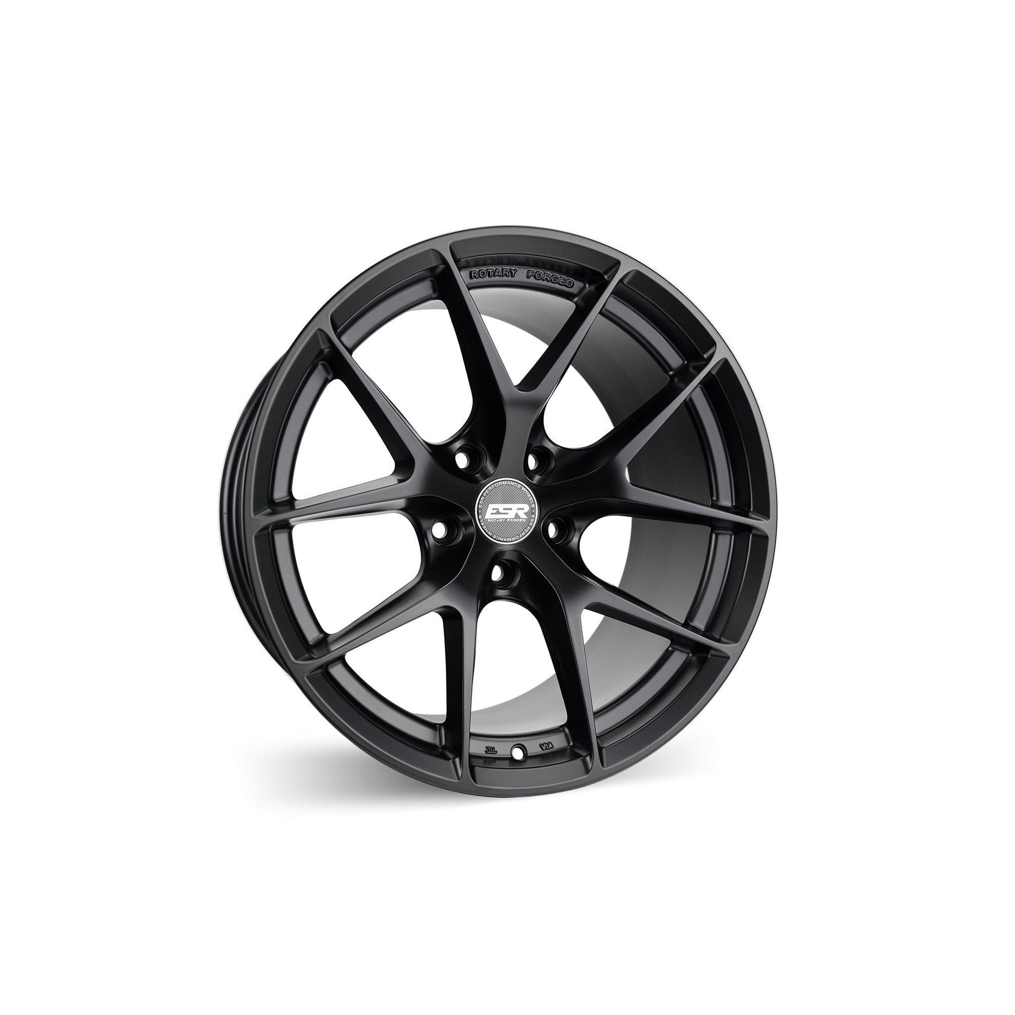 ESR 18x10 5x120 +25 Satin Black RF2 Wheel