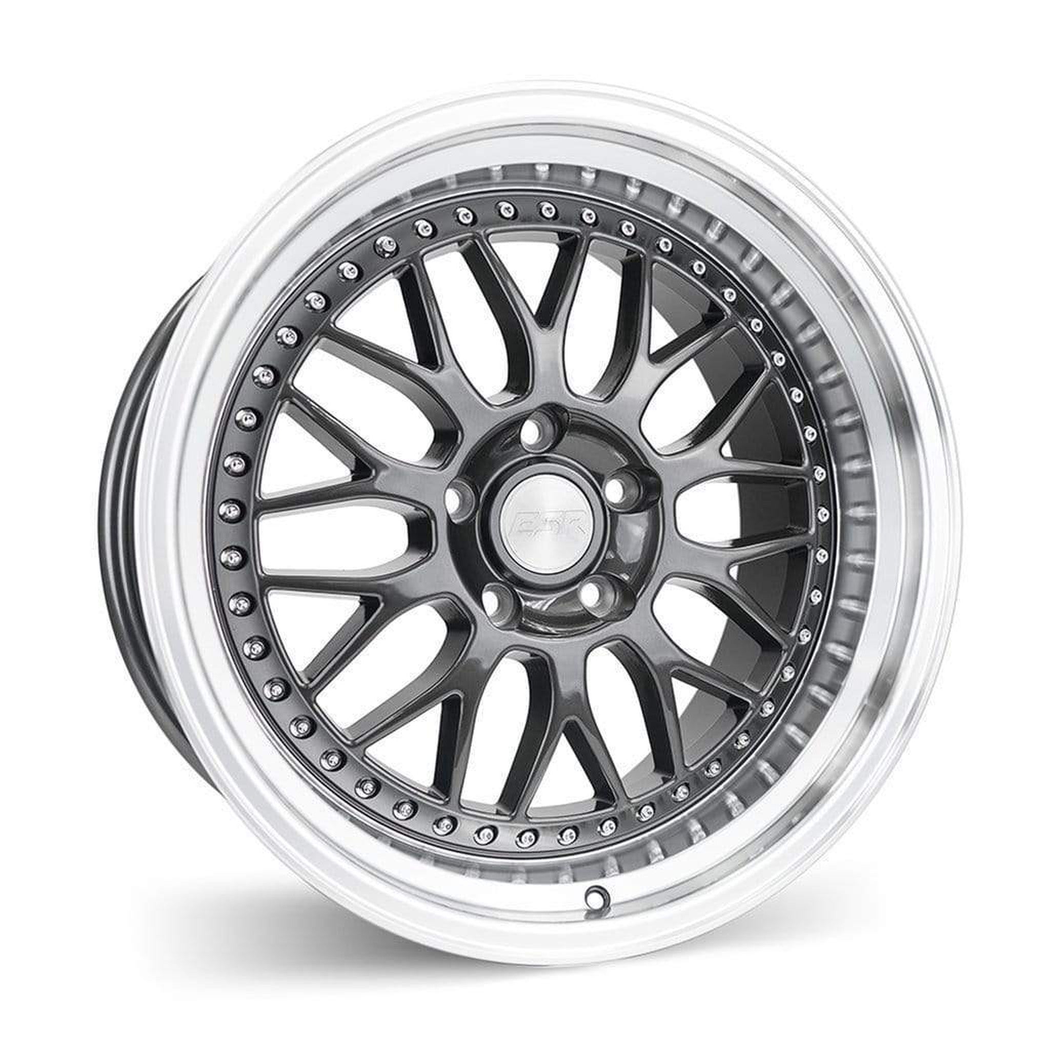 ESR 19x8.5 5x120 +30 72.6 Gunmetal Machine Lip SR01 Wheel