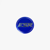 ESR Wheels CS-RF VERSION 2 Center Cap BLUE WITH SILVER ESR | CAPSV2-BLU-SLV
