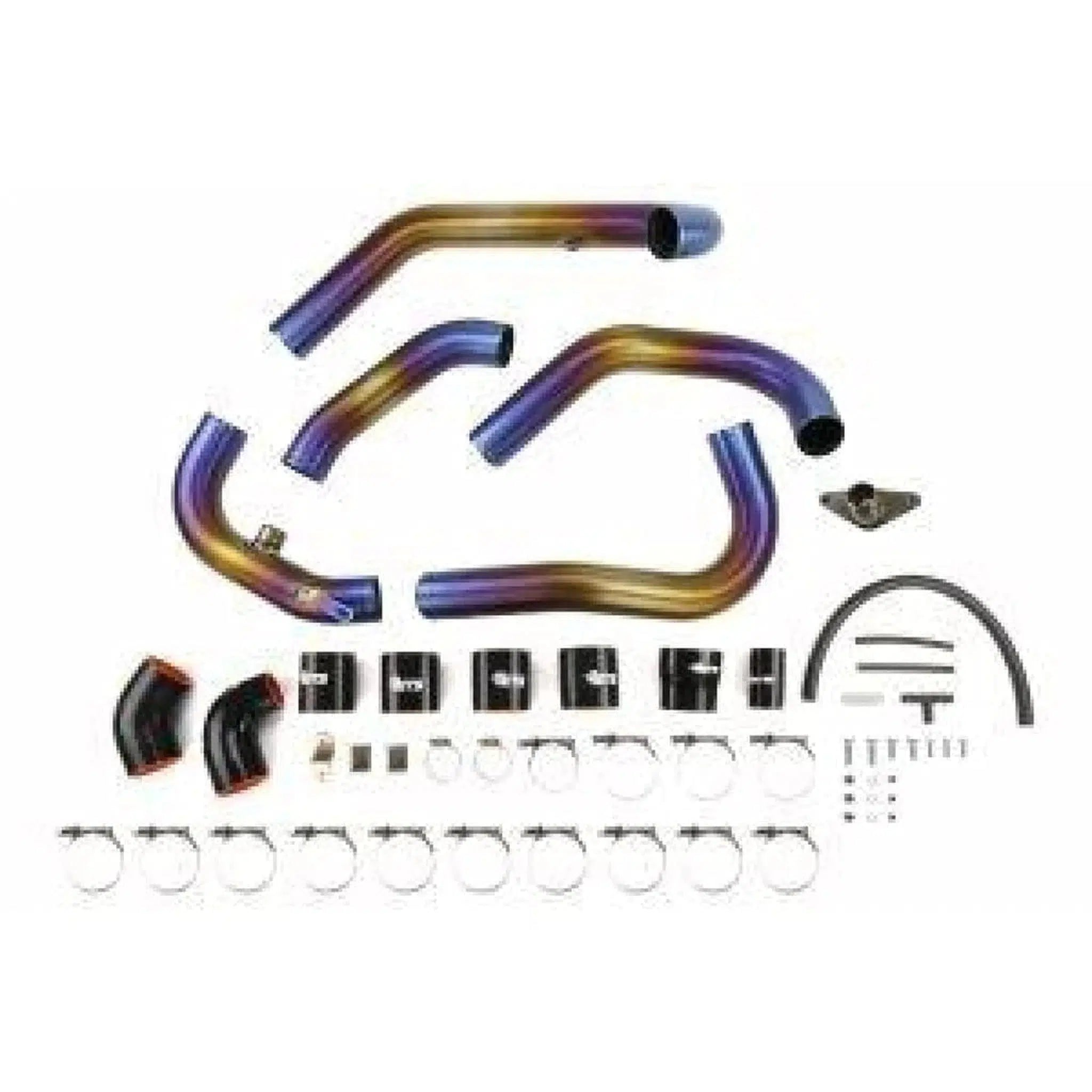 ETS Titanium Front Mount Intercooler Piping Kit 2008-2014 Subaru STI