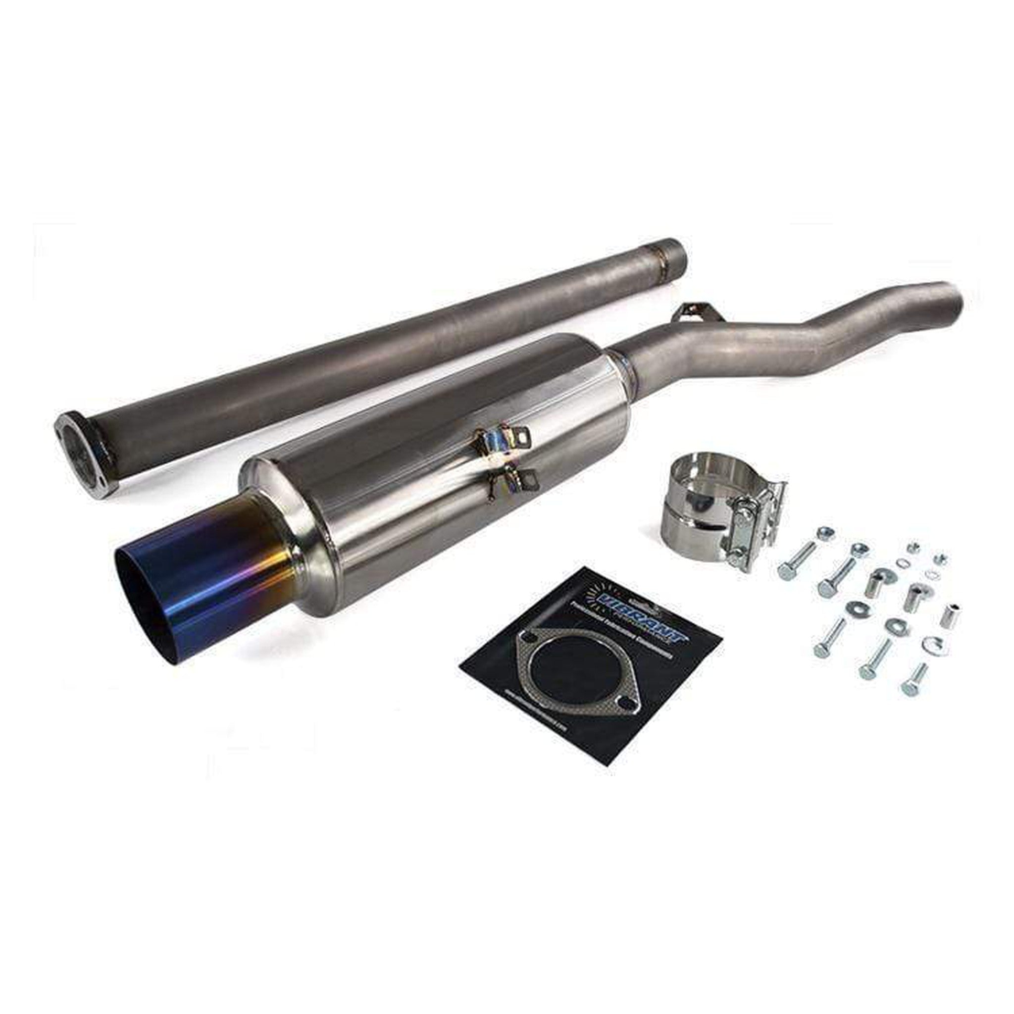 ETS Titanium Single Exit Cat Back Exhaust Mitsubishi EVO X 2008-2015