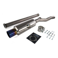 ETS Titanium Single Exit Cat Back Exhaust Mitsubishi EVO X 2008-2015