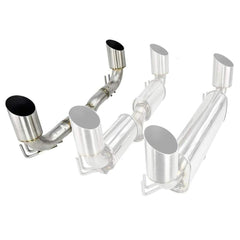 ETS V3 Extreme Muffler Axle Back Exhaust 2008-2015 Mitsubishi EVO X | 100-10-EXH-013