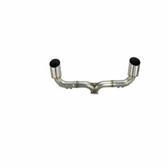 ETS V3 Extreme Muffler Axle Back Exhaust 2008-2015 Mitsubishi EVO X | 100-10-EXH-013