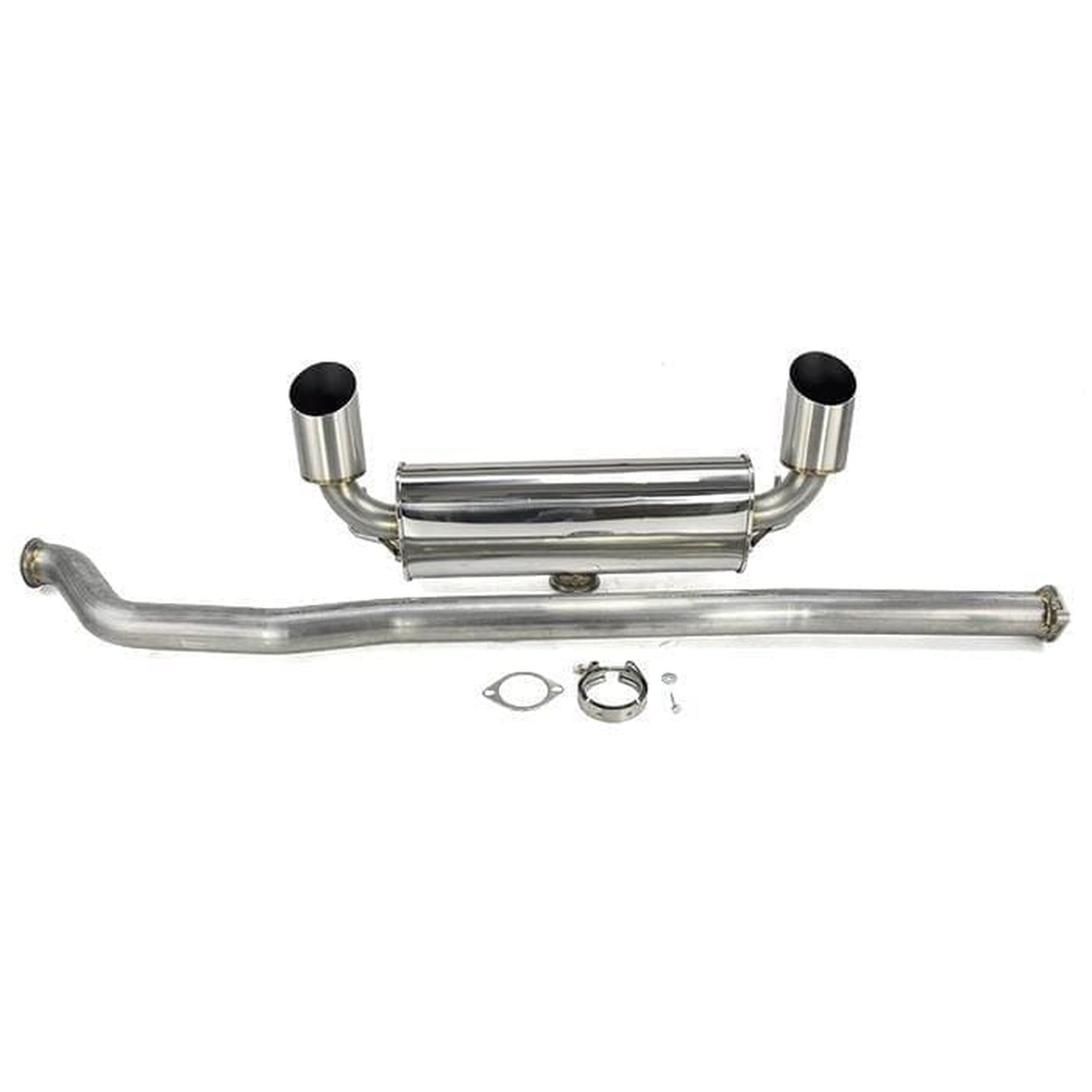 ETS V3 Quiet Cat Back Exhaust 2008-2015 Mitsubishi EVO X | 100-10-EXH-009