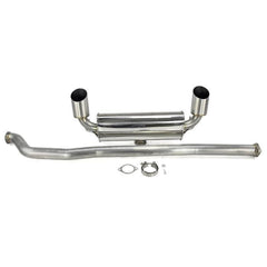 ETS V3 Quiet Cat Back Exhaust 2008-2015 Mitsubishi EVO X | 100-10-EXH-009