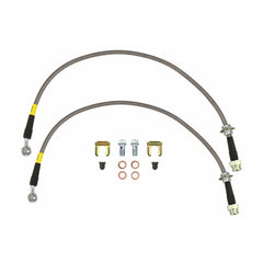 FactionFab Rear Stainless Steel Brake Lines Subaru Impreza 1993-2001 w/ Rear Disc Brakes