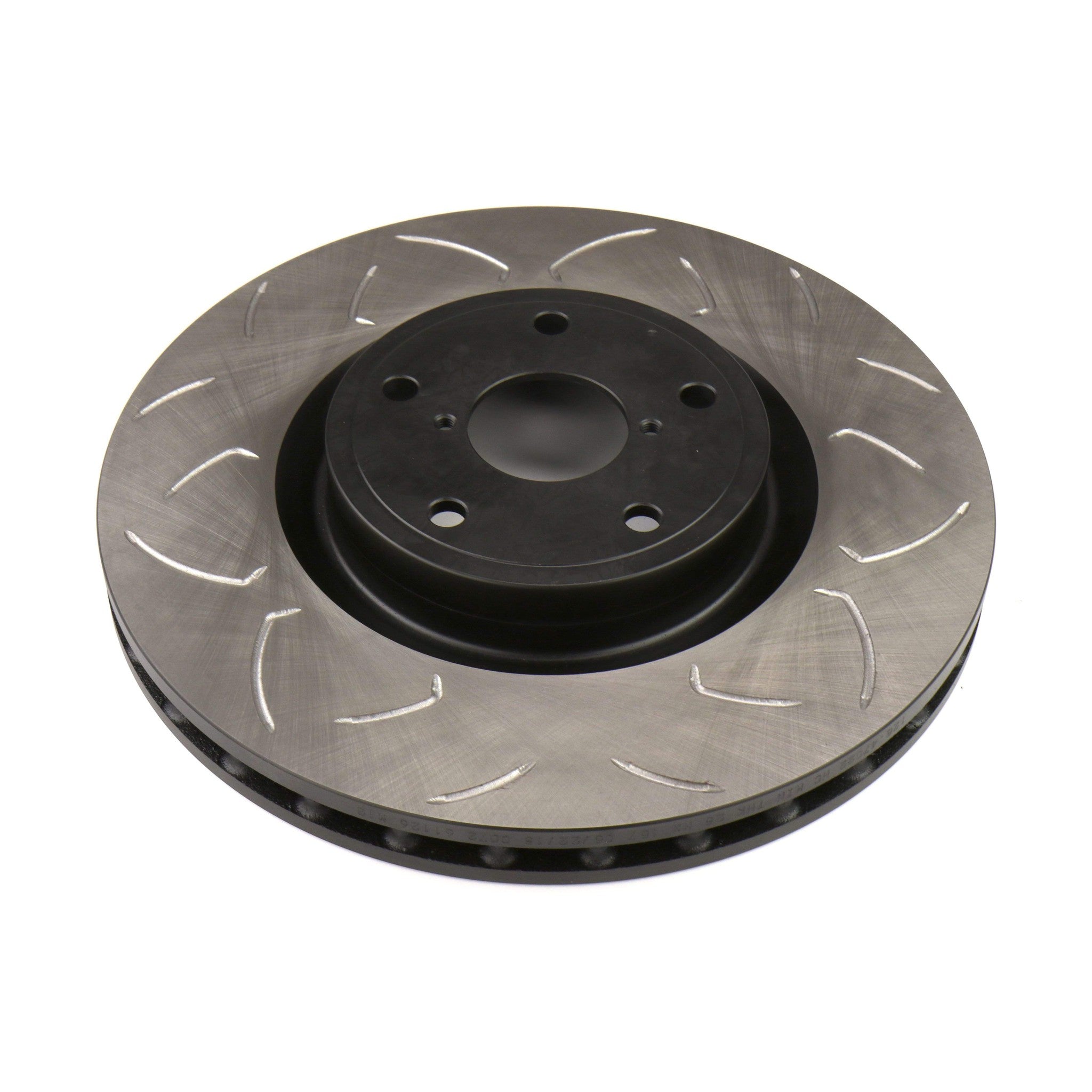 FactionFab Slotted Front Brake Rotor Subaru STI 2005-2017