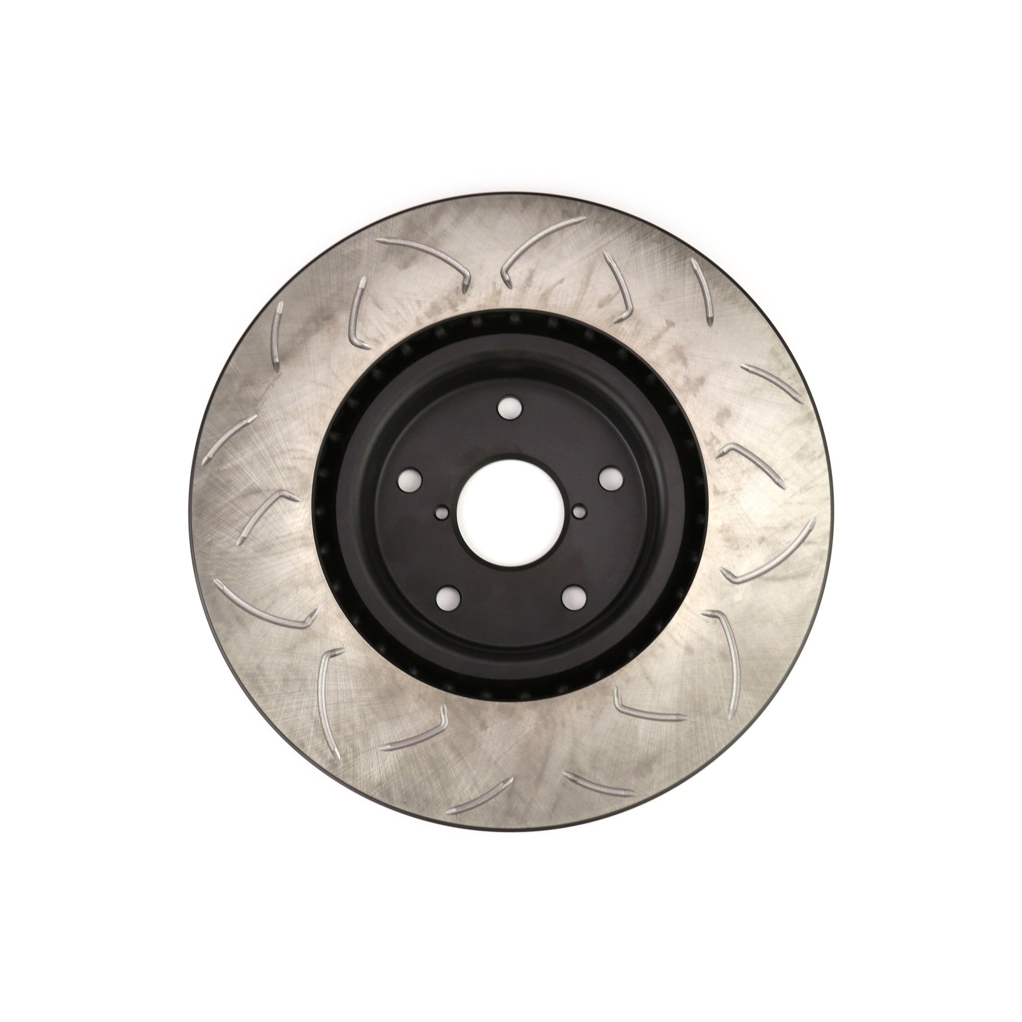 FactionFab Slotted Front Brake Rotor Subaru STI 2005-2017