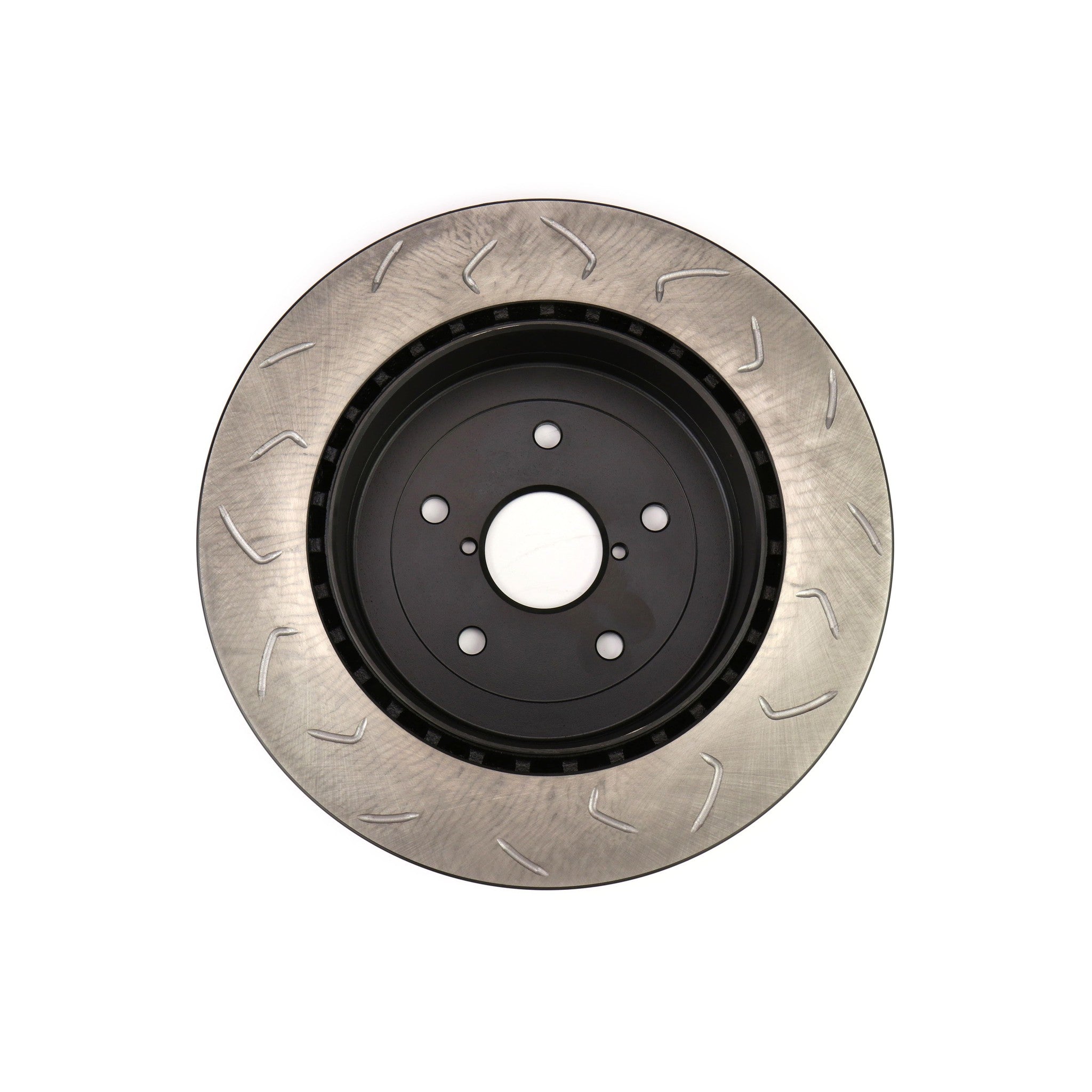 FactionFab Slotted Rear Brake Rotor Subaru STI 2005-2007