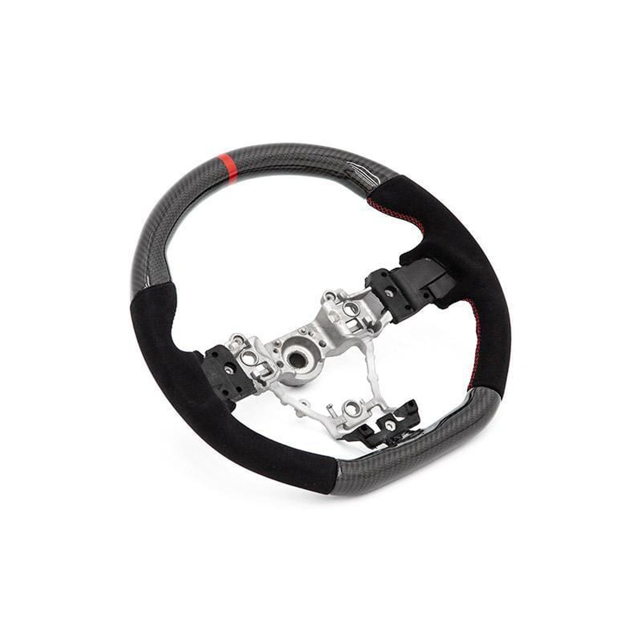 FactionFab Steering Wheel Carbon and Suede Subaru WRX / STI 2015-2021