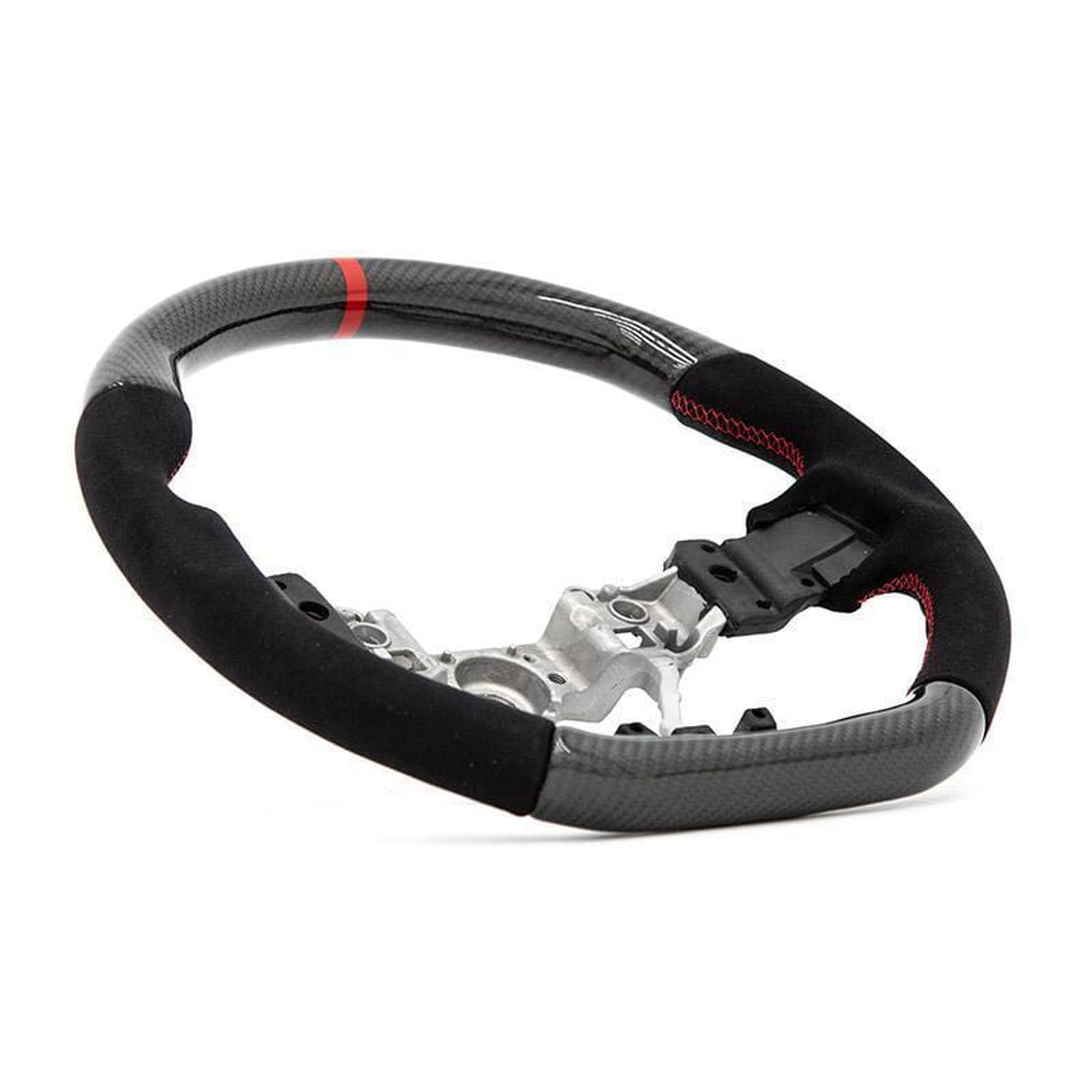 FactionFab Steering Wheel Carbon and Suede Subaru WRX / STI 2015-2021