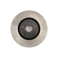 FactionFab Swept Slot Bi-Directional Brake Rotor Pair Front Subaru STI 2005-2017