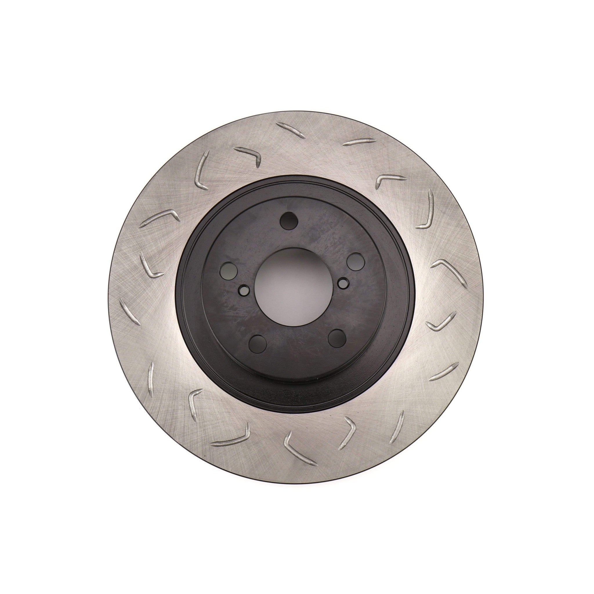 FactionFab Swept Slot Bi-Directional Brake Rotor Pair Front WRX 2009-2014 / BRZ 2013+ | FFA1.10037.1-G