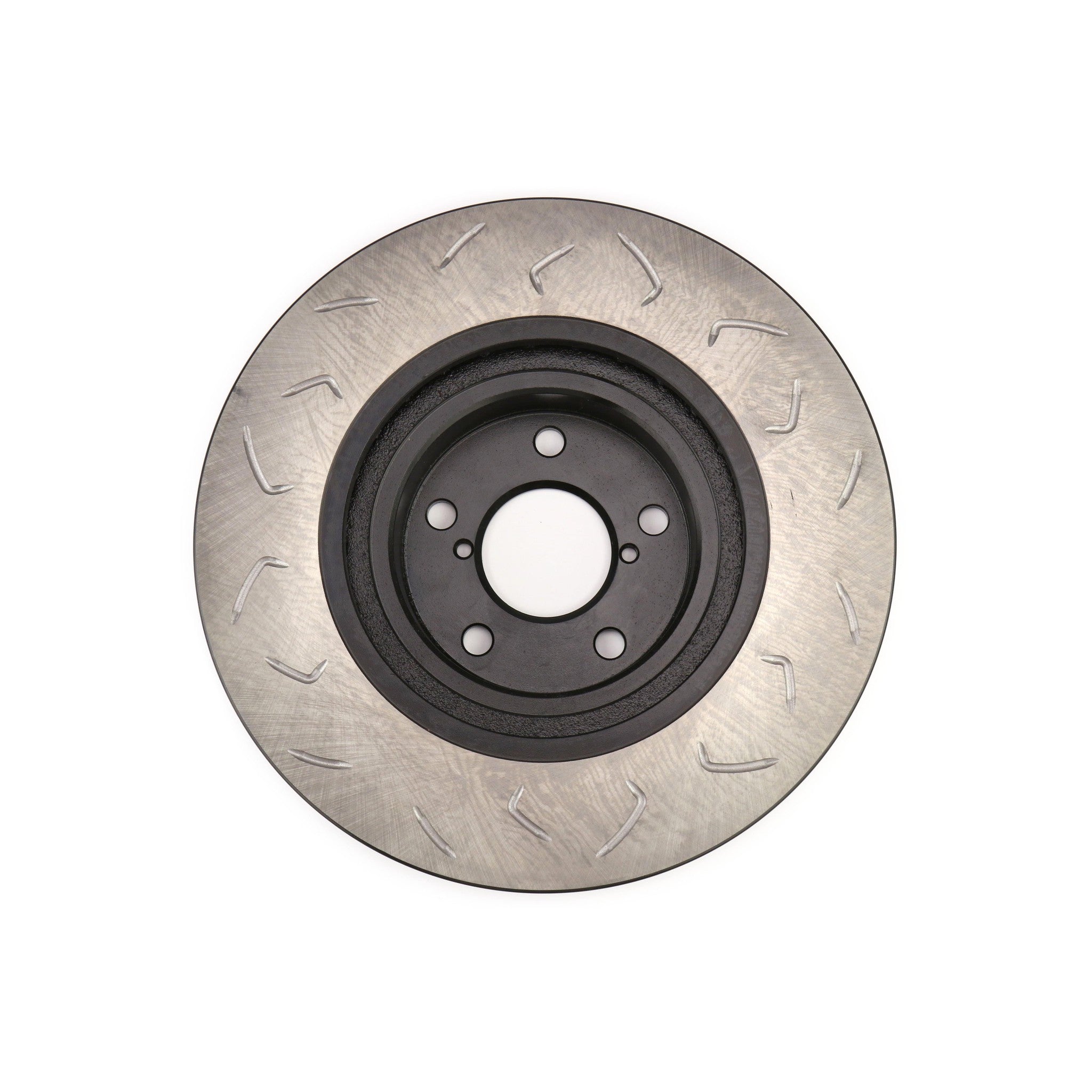 FactionFab Swept Slot Bi-Directional Brake Rotor Pair Front WRX 2009-2014 / BRZ 2013+ | FFA1.10037.1-G