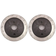 FactionFab Swept Slot Bi-Directional Brake Rotor Pair Rear Scion FR-S 2013-2016 / Subaru BRZ 2013+ / Toyota 86 2017+