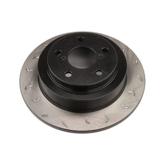 FactionFab Swept Slot Bi-Directional Brake Rotor Pair Rear Subaru WRX 2002-2005 | 1.10035.1-G