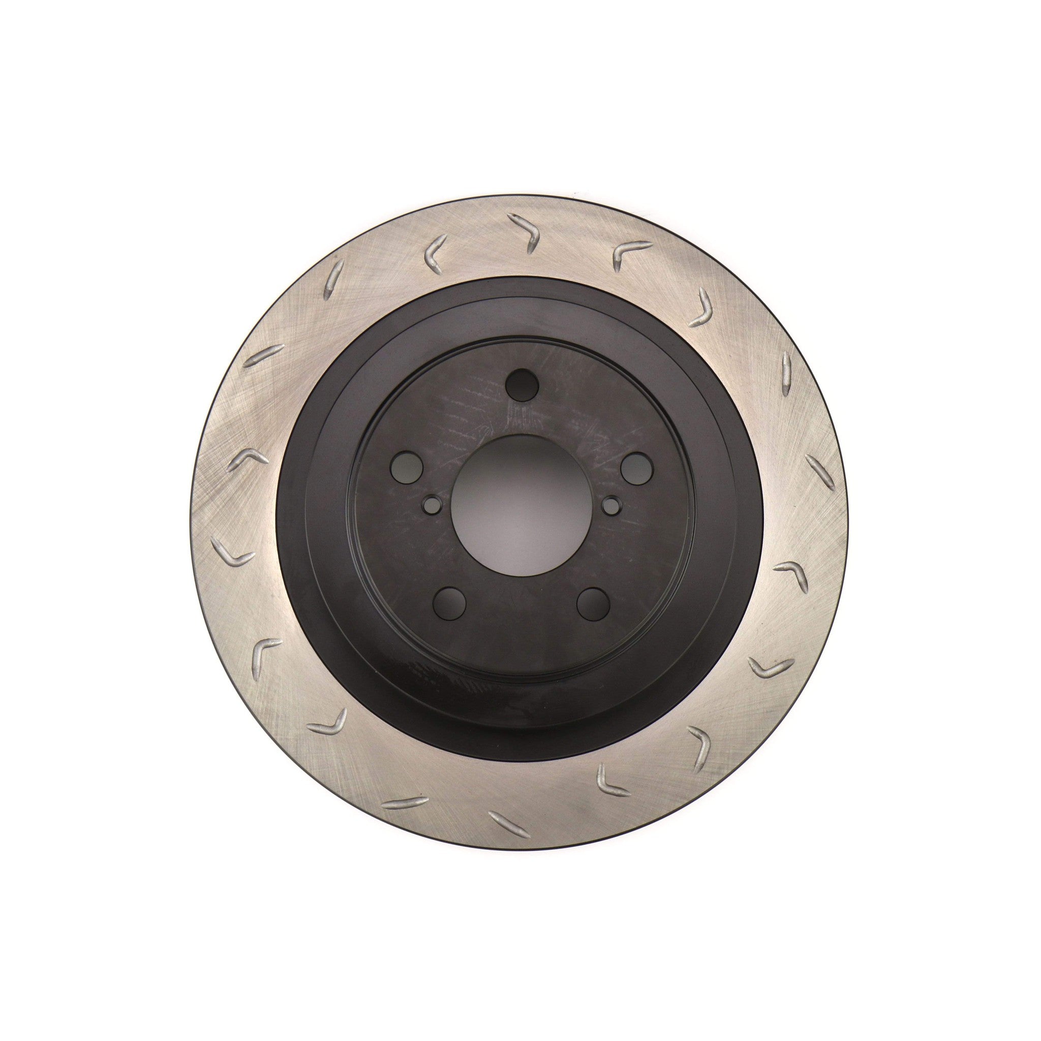 FactionFab Swept Slot Bi-Directional Brake Rotor Pair Rear WRX 2006-2007 / Legacy GT 2005-2009