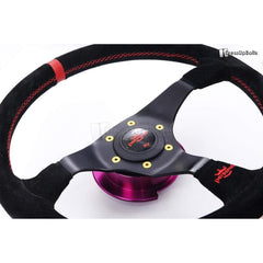 Fast Turn Fittings 15mm Titanium Steering Wheel Kit