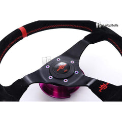 Fast Turn Fittings 15mm Titanium Steering Wheel Kit