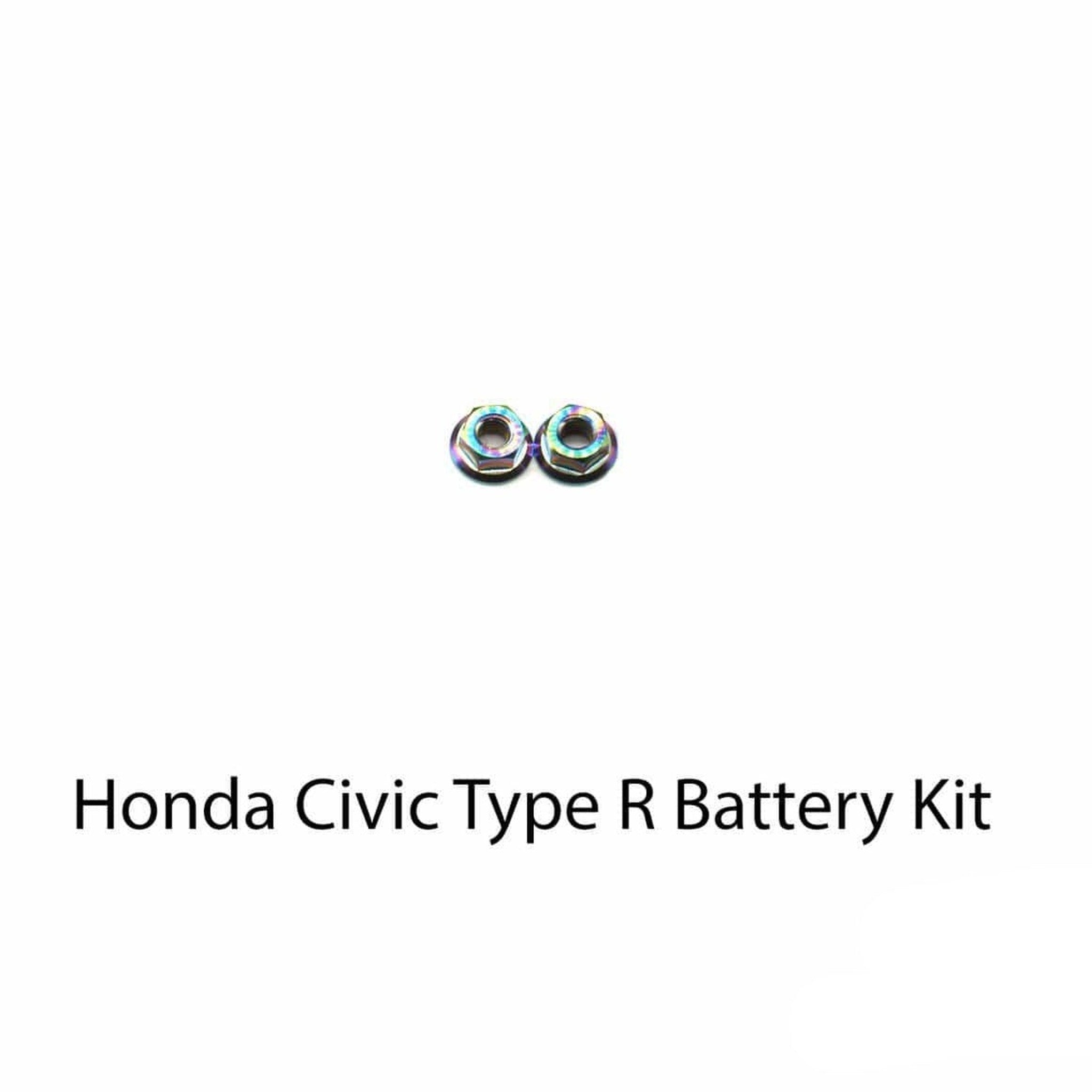 Fast Turn Fittings Honda Civic Type R (2017-2019) Titanium Fast Turn Fittings Battery Kit