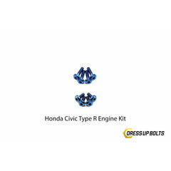 Fast Turn Fittings Honda Civic Type R (2017-2019) Titanium Fast Turn Fittings Engine Kit