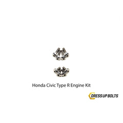 Fast Turn Fittings Honda Civic Type R (2017-2019) Titanium Fast Turn Fittings Engine Kit