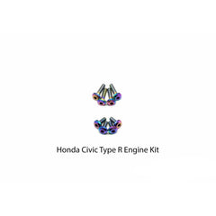 Fast Turn Fittings Honda Civic Type R (2017-2019) Titanium Fast Turn Fittings Engine Kit