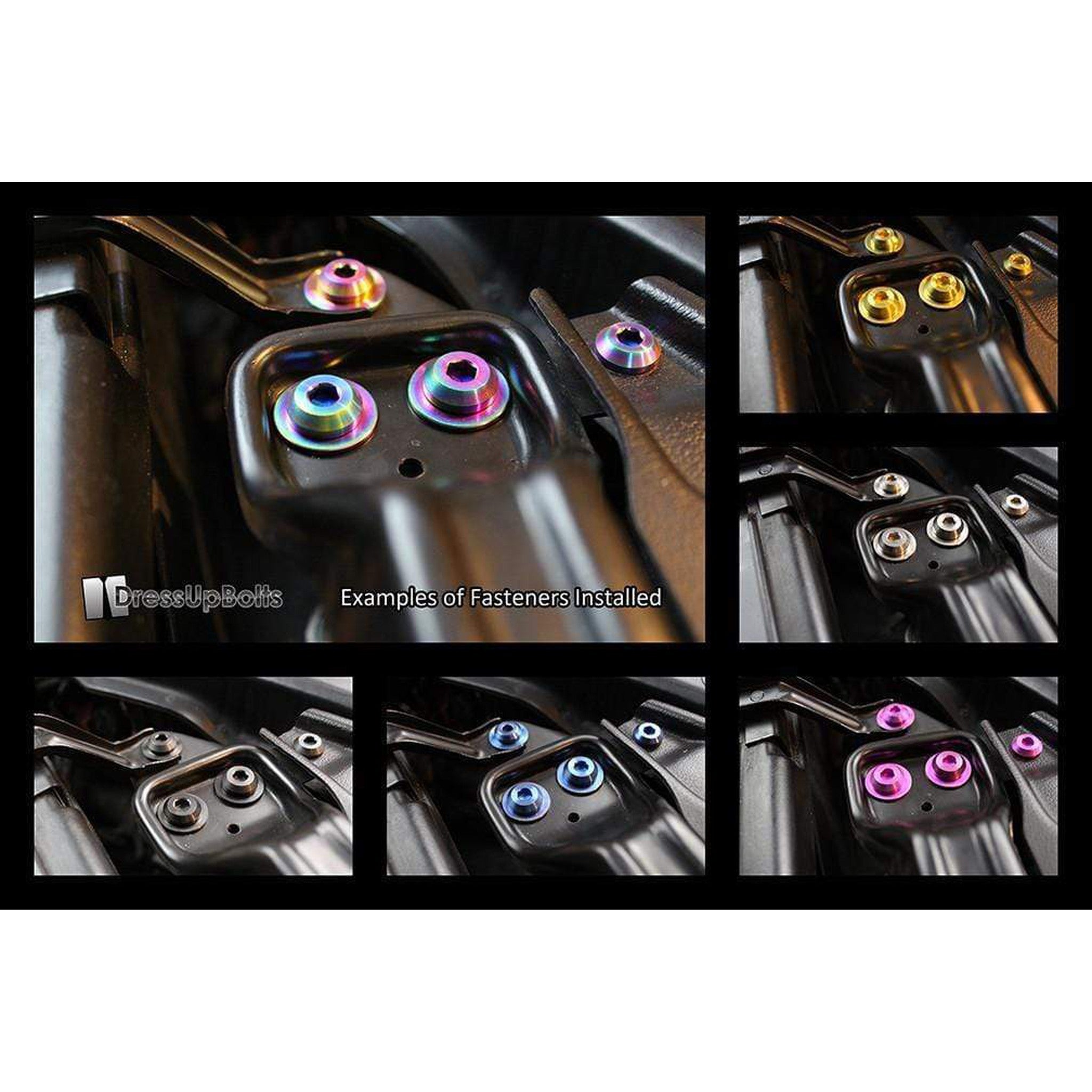 Fast Turn Fittings Infiniti G37 Coupe and Sedan (2008-2013) V36 Titanium Engine Bay Kit