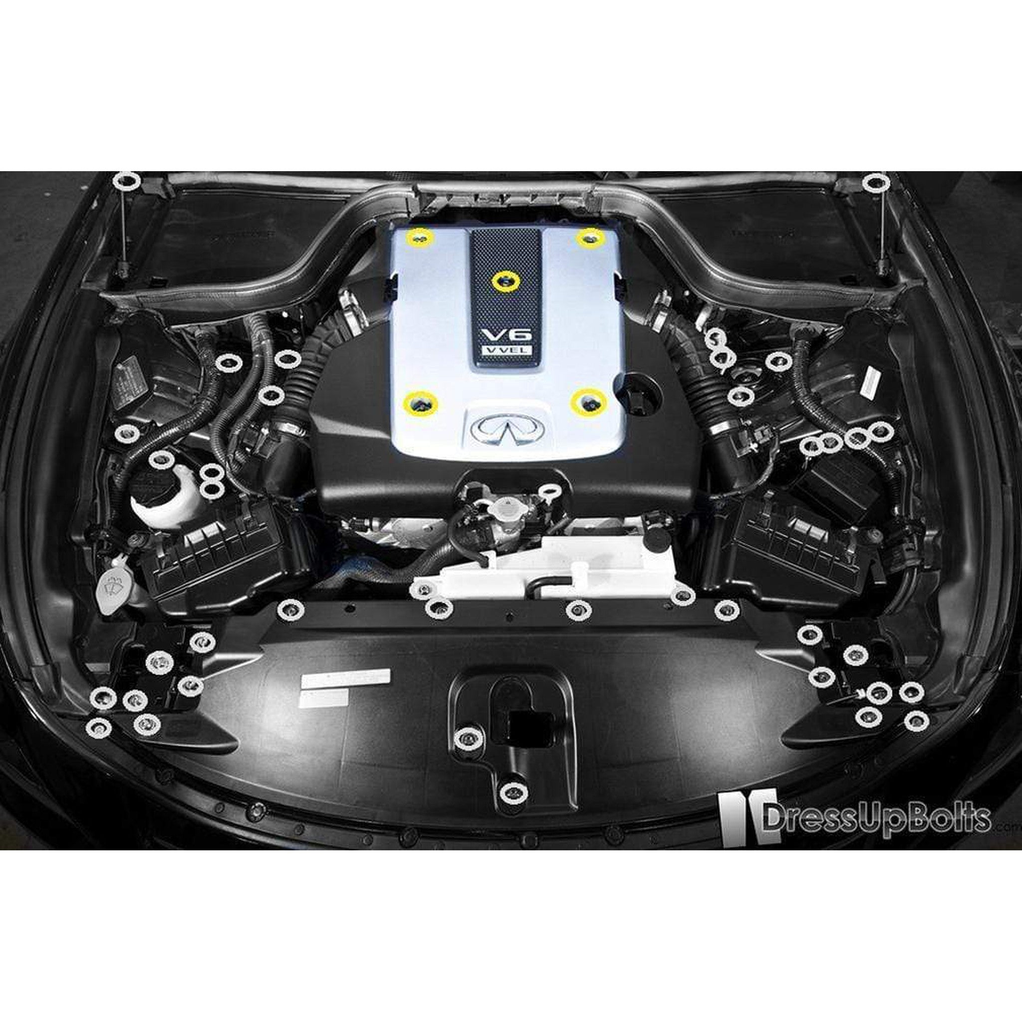 Fast Turn Fittings Infiniti G37 Coupe and Sedan (2008-2013) V36 Titanium Engine Kit